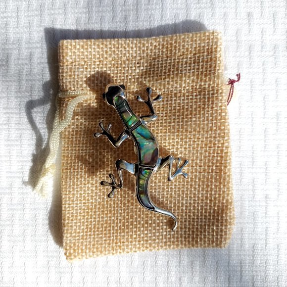 Shell design Lizard Pin Broach - Picture 2 of 2